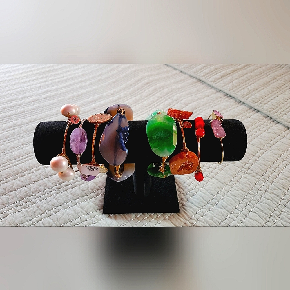 Lot of 7 Bourbon and Boweties bracelets